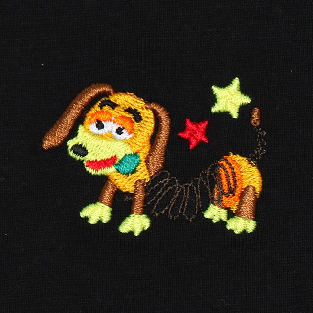 【ベビードール】スリンキー 親子お揃い 刺繍Tシャツ 5066K os21