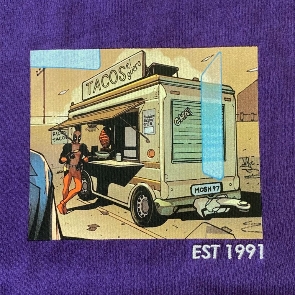 MARVEL ショートスリーブ BIG-Tシャツ