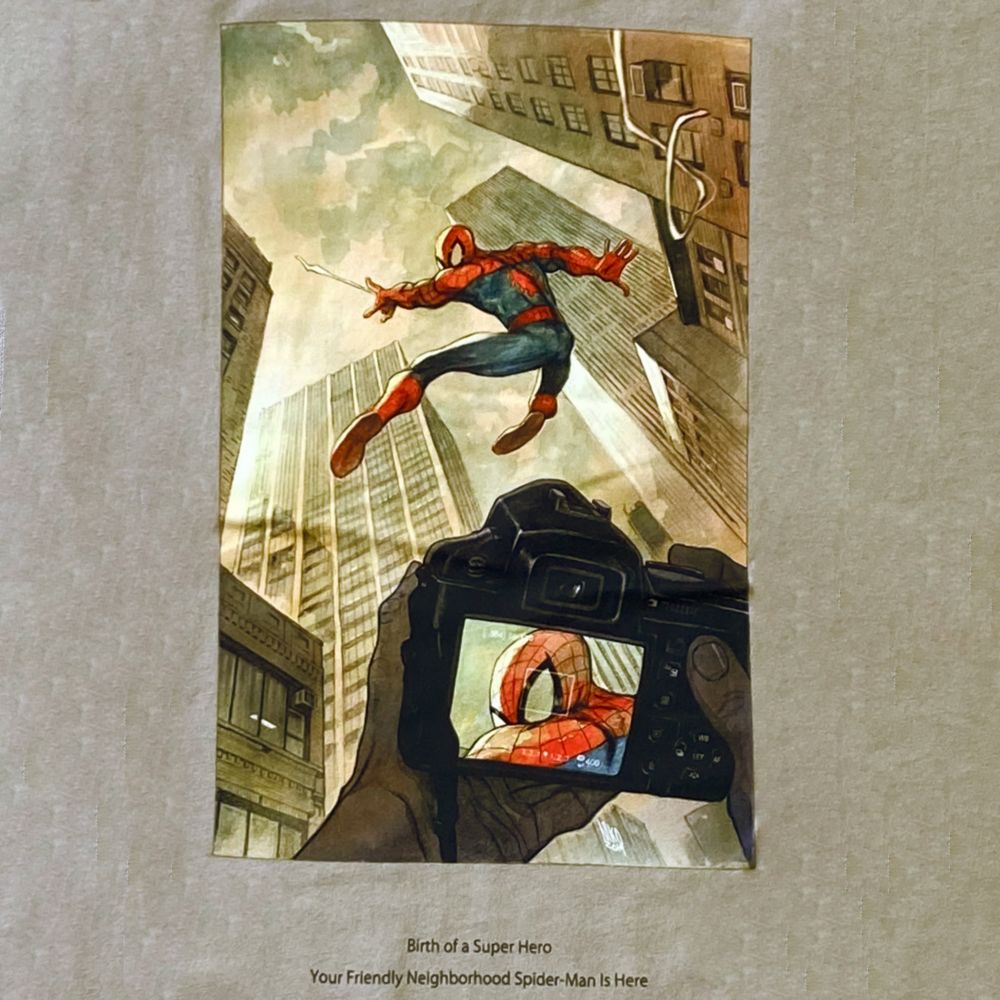 MARVEL ショートスリーブ BIG-Tシャツ