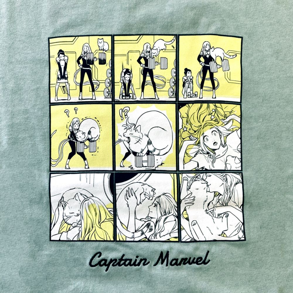 MARVEL ショートスリーブ BIG-Tシャツ