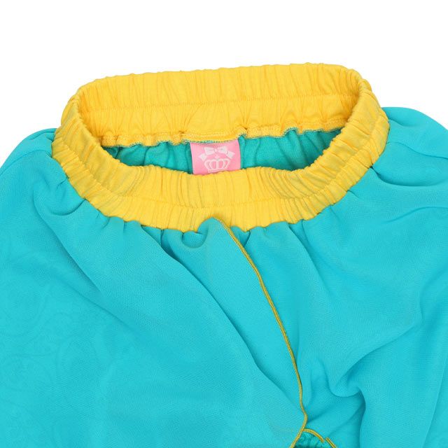 【ベビードール】ジャスミン なりきるワンピース 5127K / ベビーサイズ キッズ トップス 半袖 上下セパレート ズボン パンツ シフォン フリル ウエスト総ゴム プリンセス 仮装 コスチューム コスプレ