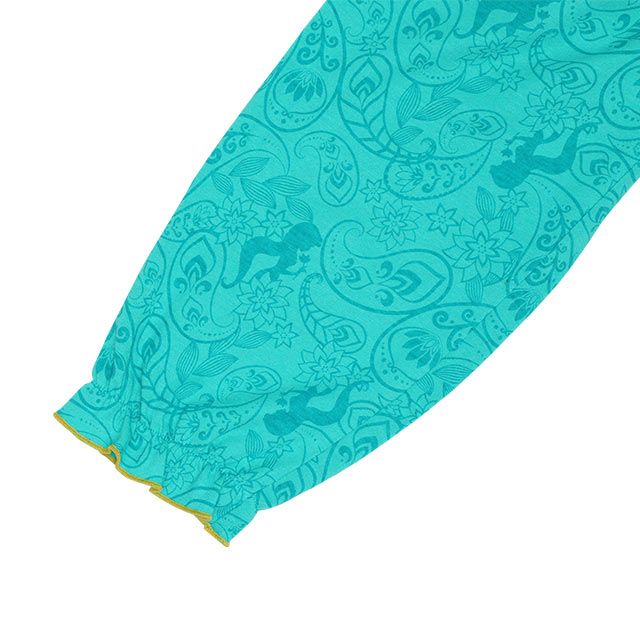 【ベビードール】ジャスミン なりきるワンピース 5127K / ベビーサイズ キッズ トップス 半袖 上下セパレート ズボン パンツ シフォン フリル ウエスト総ゴム プリンセス 仮装 コスチューム コスプレ