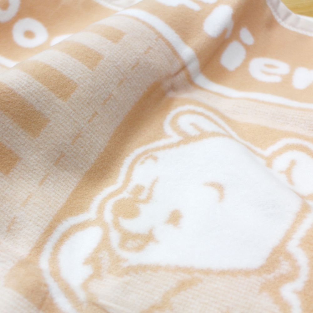 プーさん ピグレット 綿毛布 85&times;115cm 綿100％ 日本製 ベビープー 選べる3カラー 日本製 NZ1335