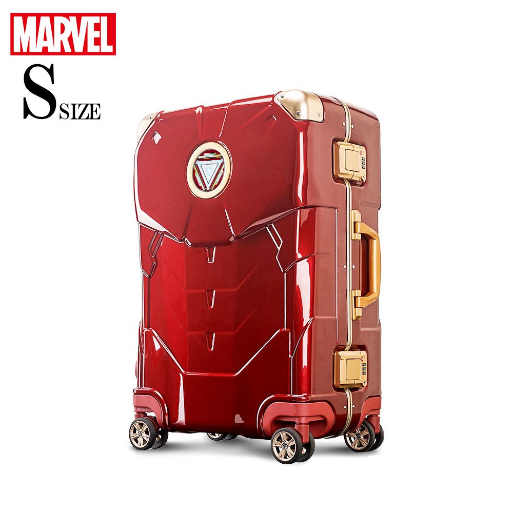公式 ショップディズニー Deseno マーベル アイアンマン ボディ型 スーツケース アルミフレームタイプ