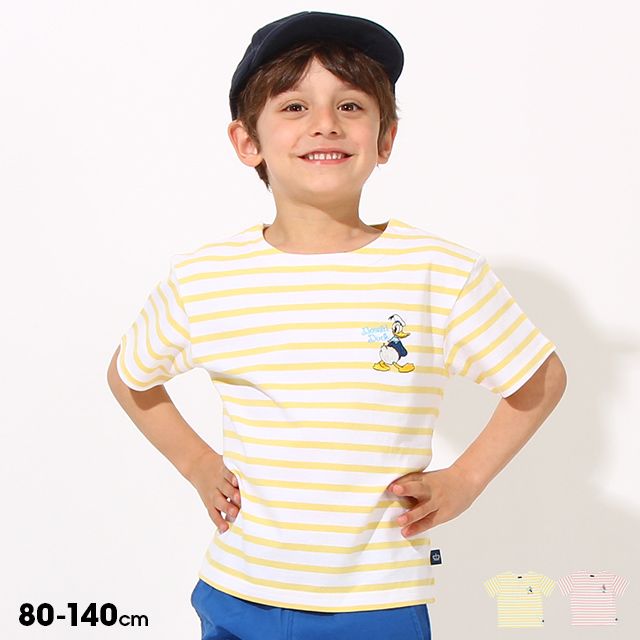 公式 ショップディズニー ディズニー ボーダーtシャツ 6655k ドナルド