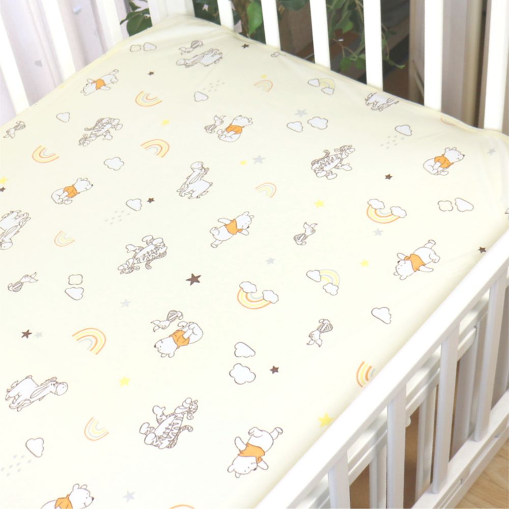 プー＆フレンズ 冷感 防水シーツ 選べる2サイズ ひんやり 接触冷感  NZ2826-C/D