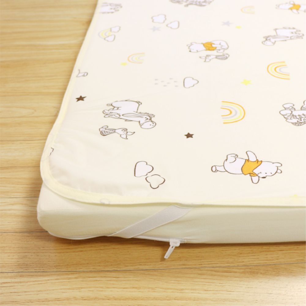 プー＆フレンズ 冷感 防水シーツ 選べる2サイズ ひんやり 接触冷感  NZ2826-C/D