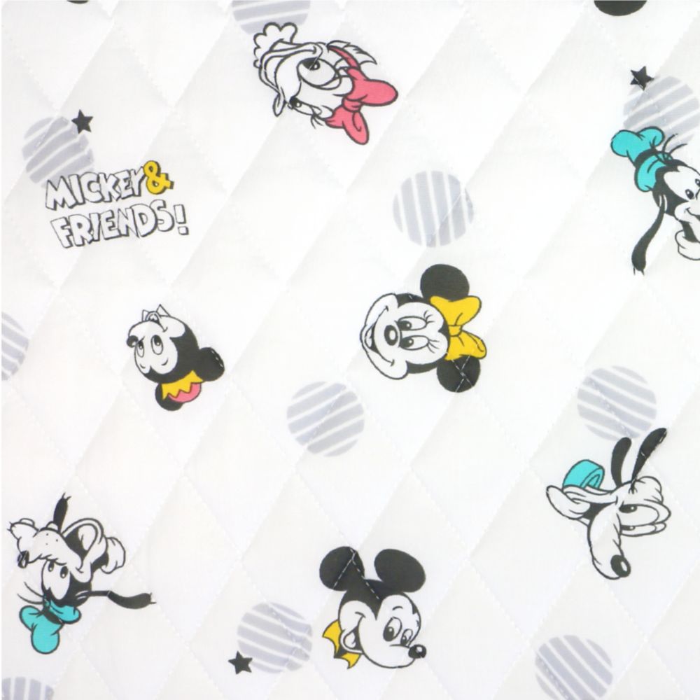 ミッキー＆フレンズ 冷感 キルトパッド 選べる2サイズ ひんやり 接触冷感 NZ2827-A/B