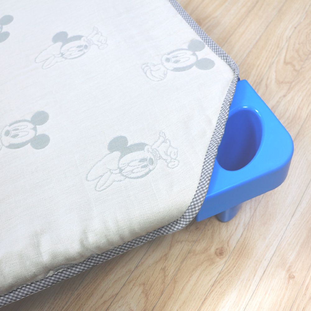 ベビーミッキー＆ミニー　6重ガーゼ　お昼寝　コットカバー　選べる2サイズ　綿100％　NZ2832/L/M