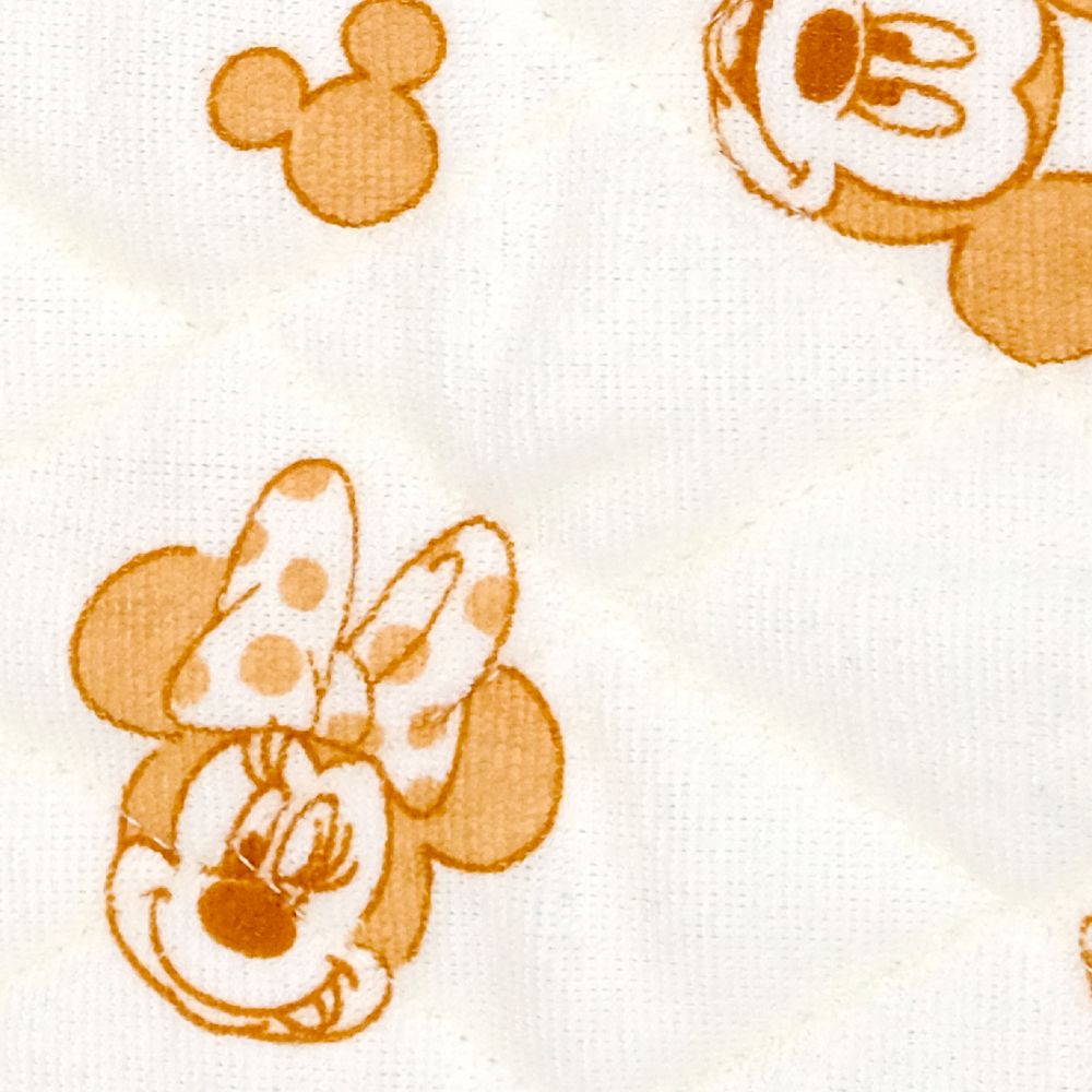 ミッキー ミニー 防水 コットカバー キルト 裏面防水 綿100％ パイル 吸水加工 ネームタグ付き 選べる3サイズ NZ3221-J/K/L