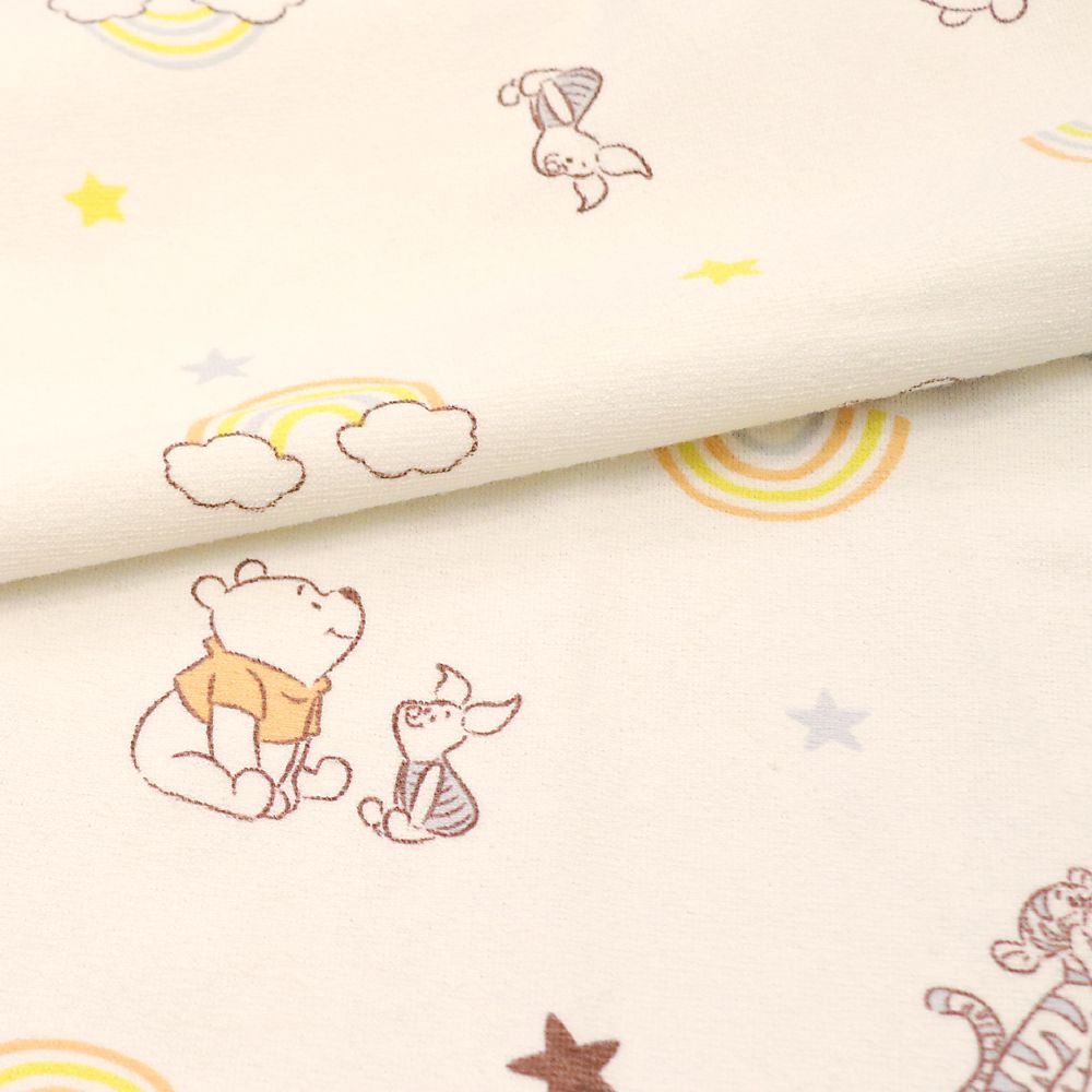 プー＆フレンズ 防水シーツ 選べる2サイズ 綿100％ パイル 吸水加工 NZ3222-B/C