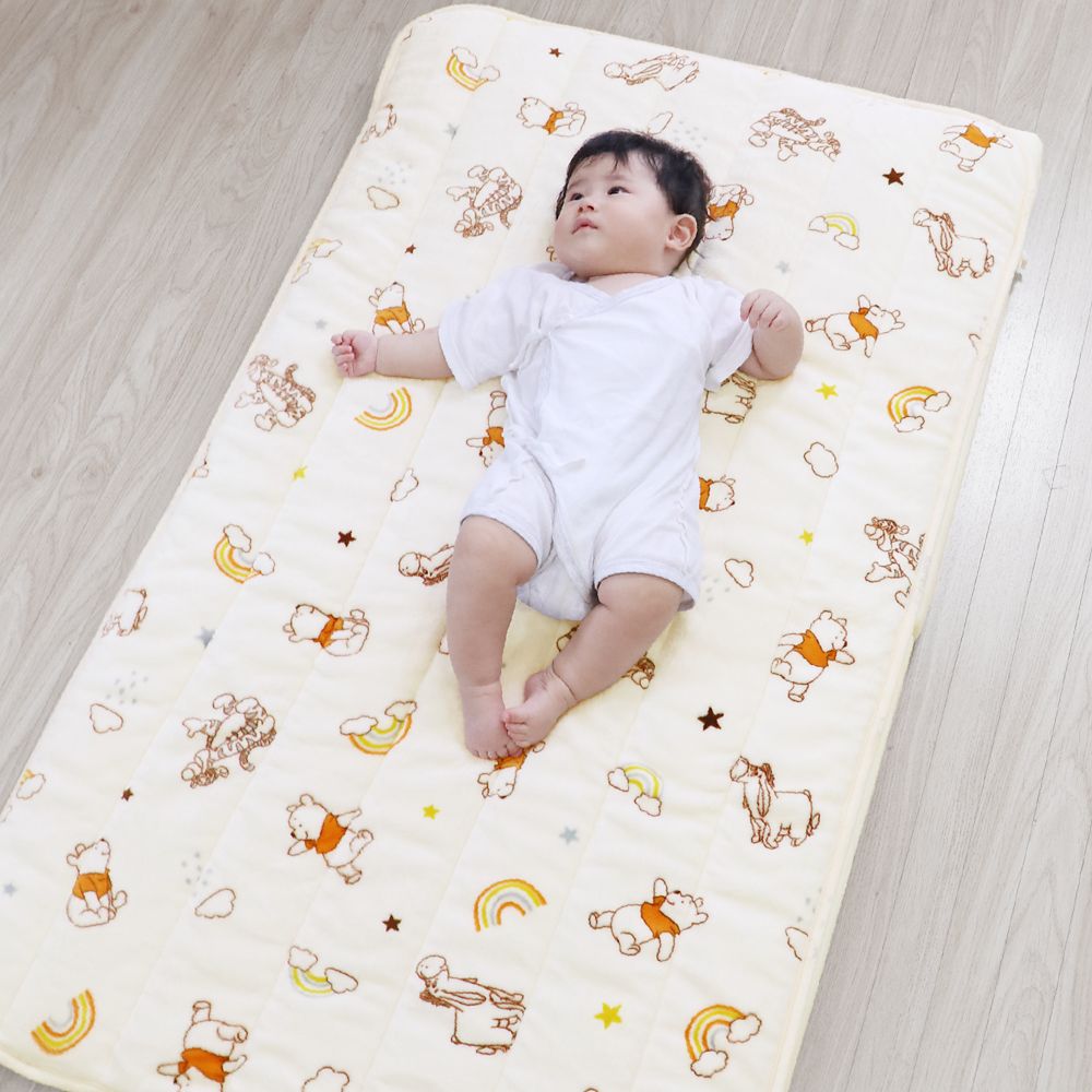 プー＆フレンズ あったか キルトパッド フランネル 選べる2サイズ NZ3230-B/D