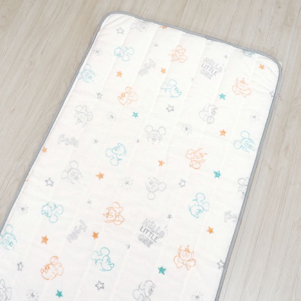 ミッキー ミニー あったか キルトパッド フランネル 選べる2サイズ NZ3231-B/D