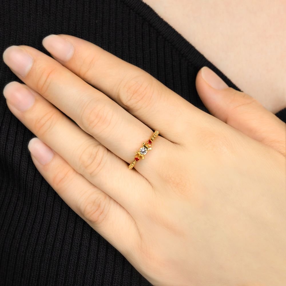 【再販】『ディズニー ツイステッドワンダーランド』シルバーリング　カリム・アルアジーム