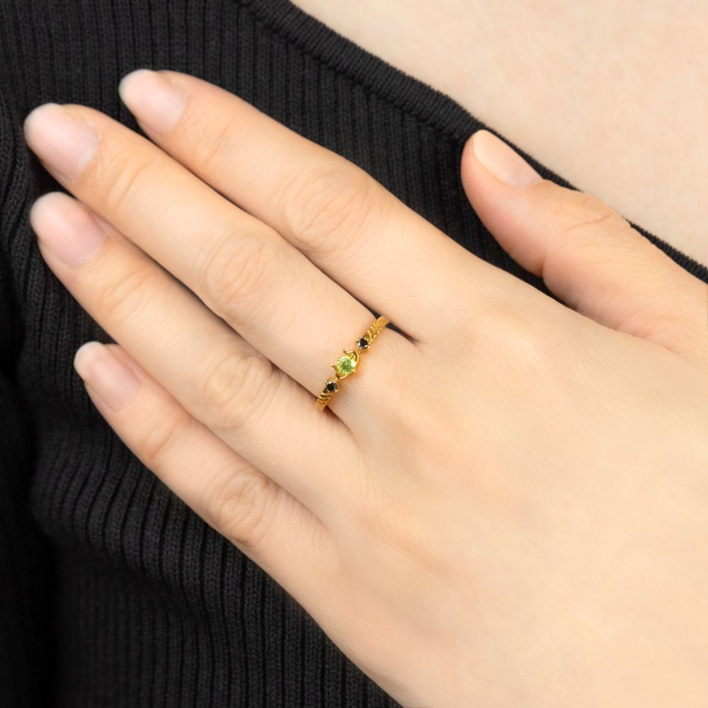 【再販】『ディズニー ツイステッドワンダーランド』シルバーリング　マレウス・ドラコニア