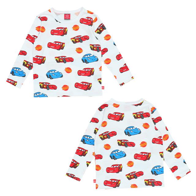 【ベビードール】カーズ キャラクター総柄ロンT 5465K