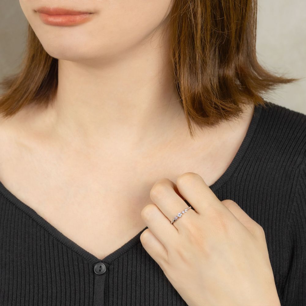 【再販】『ディズニー ツイステッドワンダーランド』シルバーリング　アズール・アーシェングロット