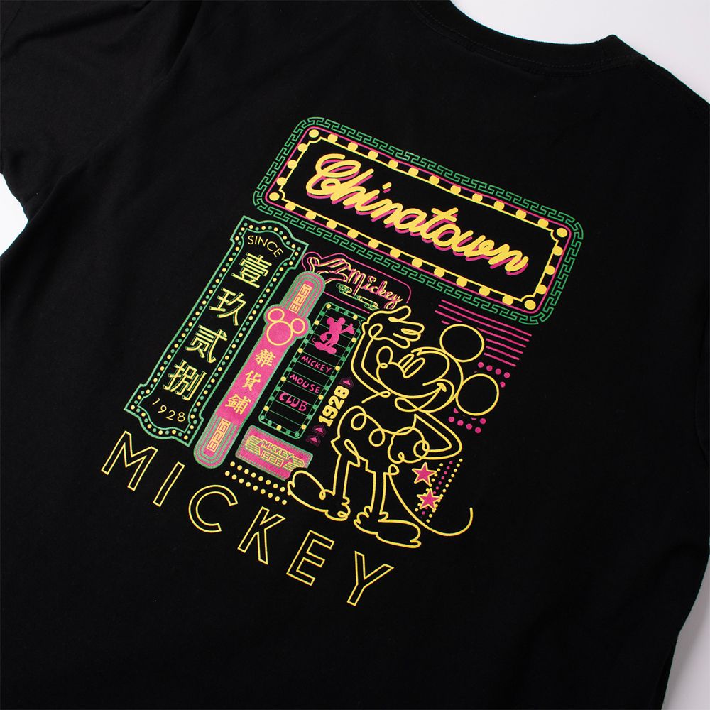 チャイナタウンDisney Tシャツ(ネオンミッキー)