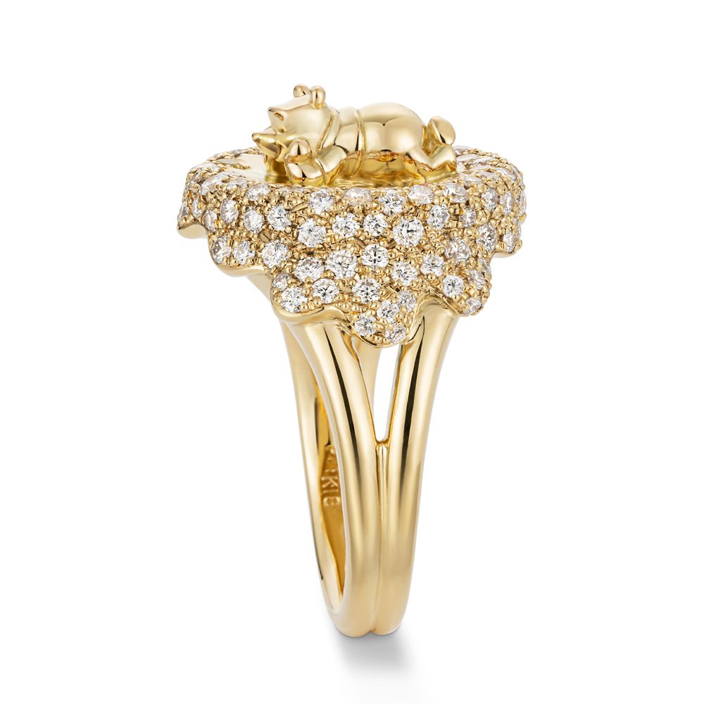 Melting Honey -Winnie the Pooh-『くまのプーさん』 / 指輪（型番：RDP-324） K18イエローゴールド