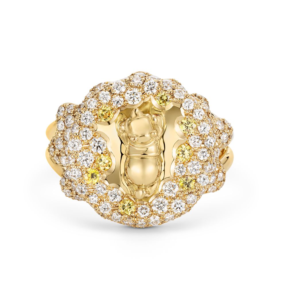 Melting Honey -Winnie the Pooh-『くまのプーさん』 / 指輪（型番：RDP-324） K18イエローゴールド