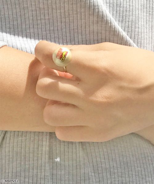 MARVEL マーベル コットンパール リング