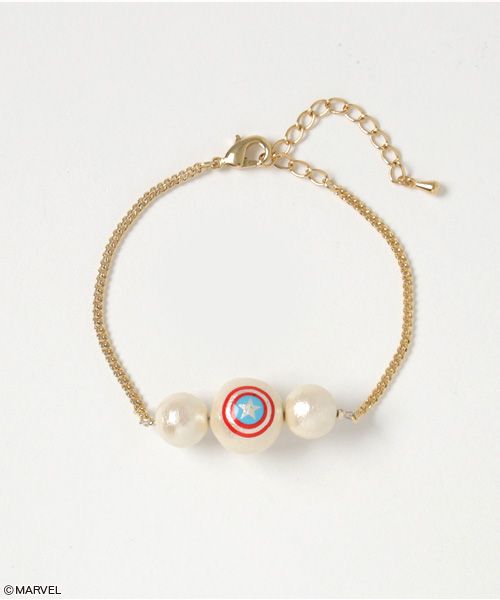 MARVEL マーベル コットンパール ブレスレット