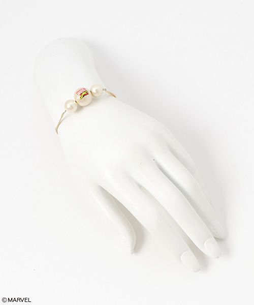 MARVEL マーベル コットンパール ブレスレット
