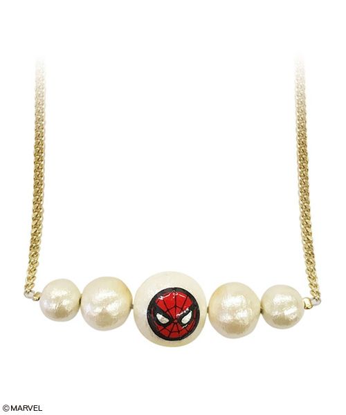 MARVEL マーベル コットンパール ネックレス