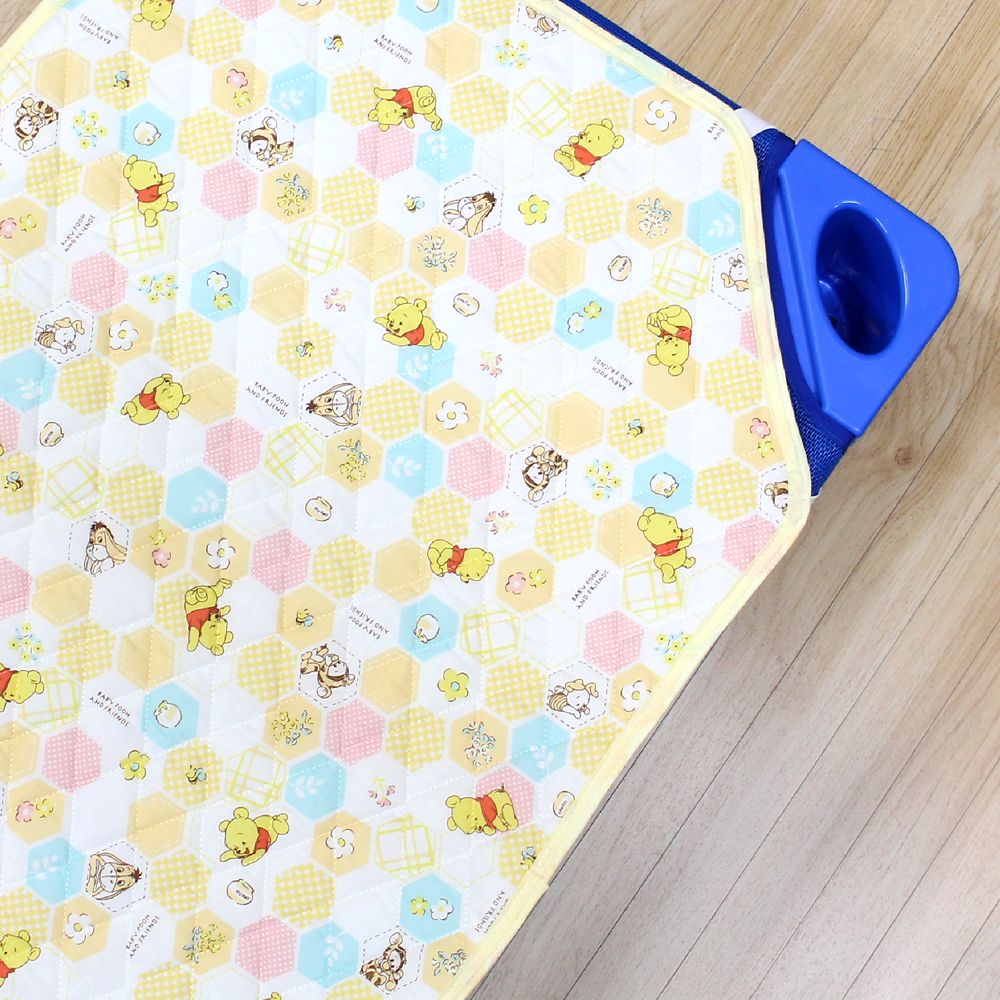 プー＆フレンズ コットカバー キルト 裏面メッシュ ネームタグ付き 選べる3サイズ NZ8120-F/G/H