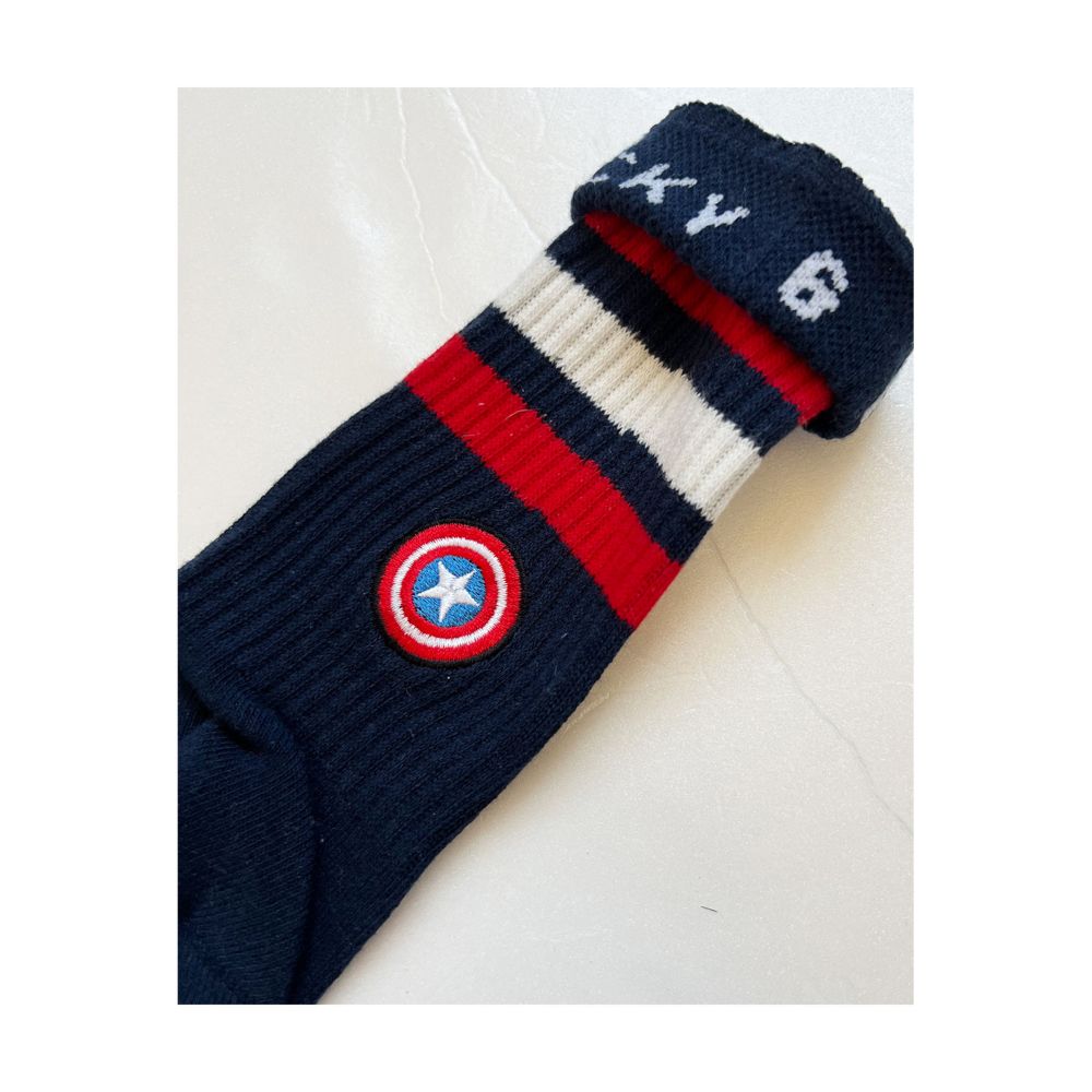 MARVEL キャプテン・アメリカ バッキー 靴下