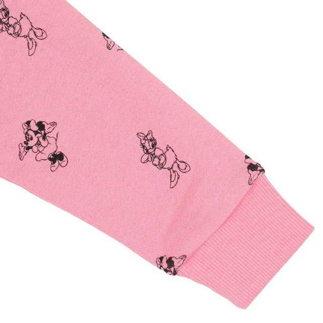 【ベビードール】ミニー ワンピース 6052K / ベビーサイズ キッズ 長袖 ワンピ スカート 総柄 春秋冬