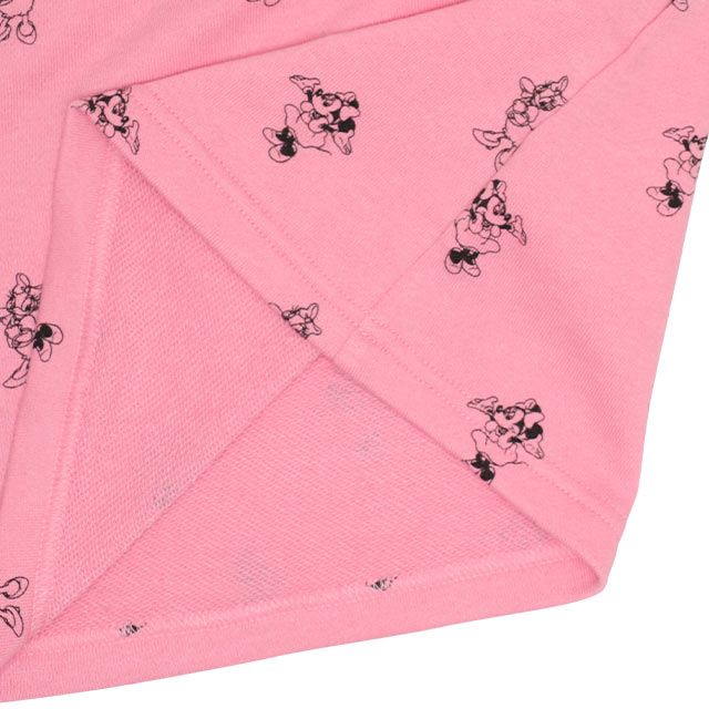 【ベビードール】ミニー ワンピース 6052K / ベビーサイズ キッズ 長袖 ワンピ スカート 総柄 春秋冬