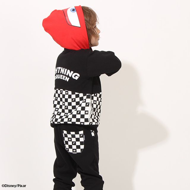 公式 ショップディズニー ベビードール ディズニー チェッカー切替ジップパーカー 7006k ボトム別売