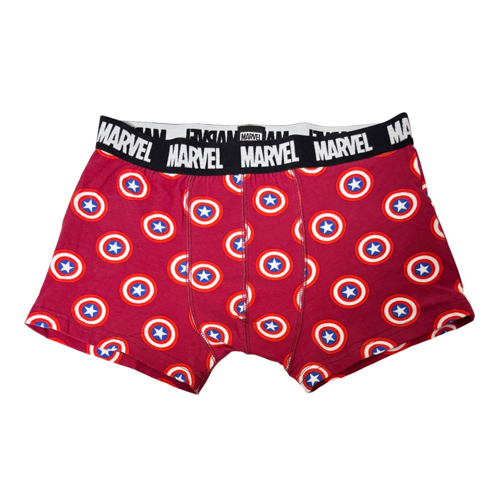 MARVEL キャプテン・アメリカ ボクサーパンツ 盾