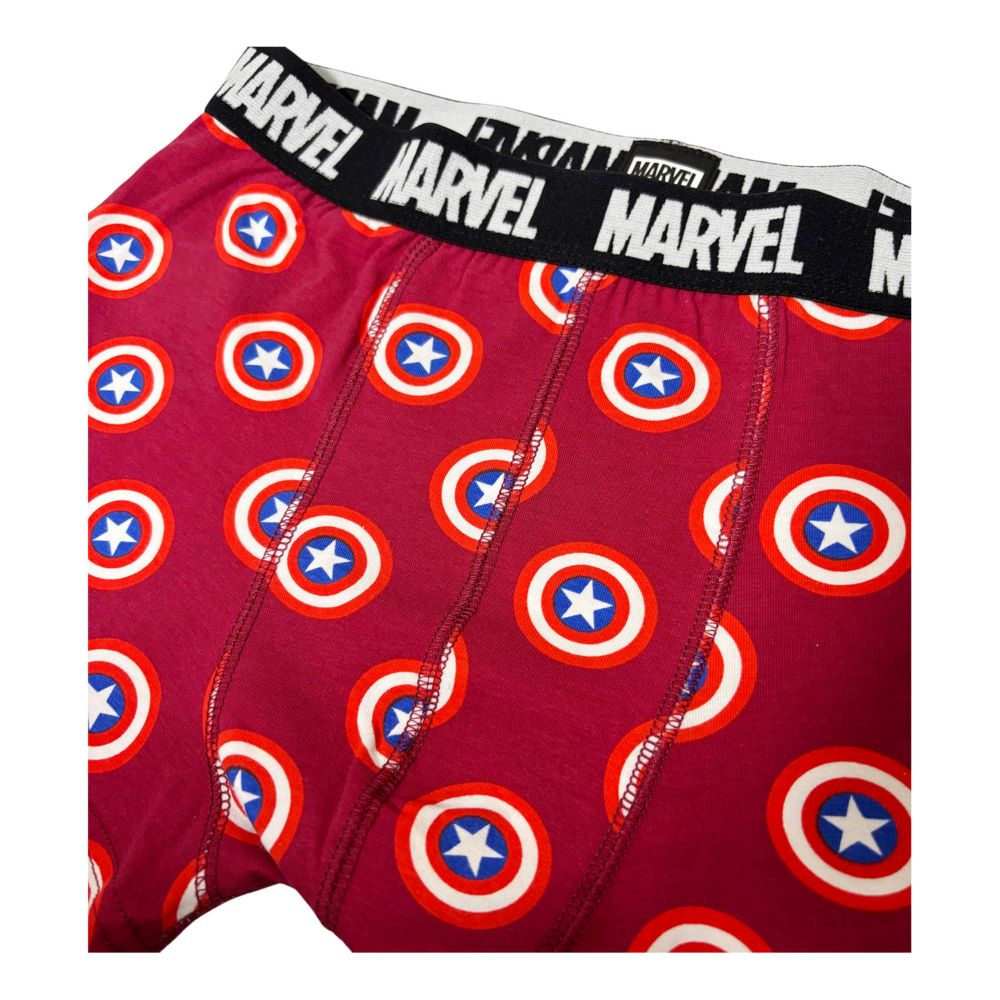 MARVEL キャプテン・アメリカ ボクサーパンツ 盾