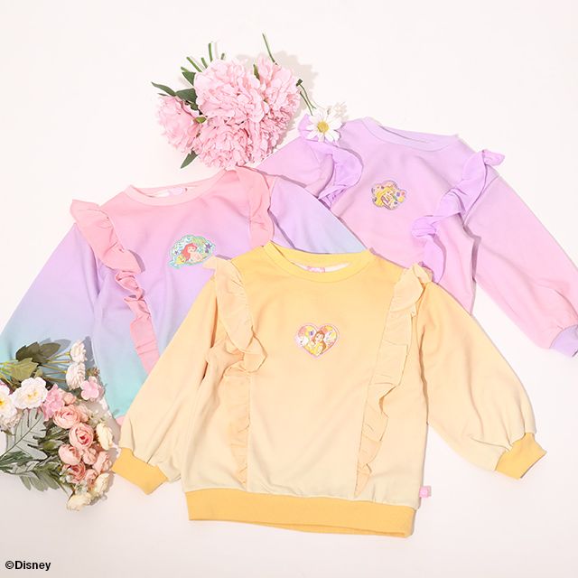 公式 ショップディズニー ベビードール ディズニー プリンセスグラデーショントレーナー 7026k ベル