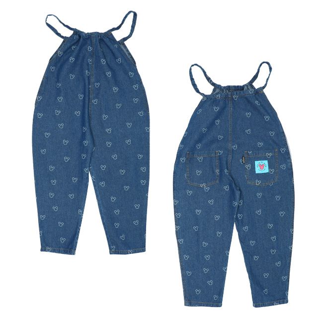公式 ショップディズニー ベビードール ディズニー デニム サロペット 6546k