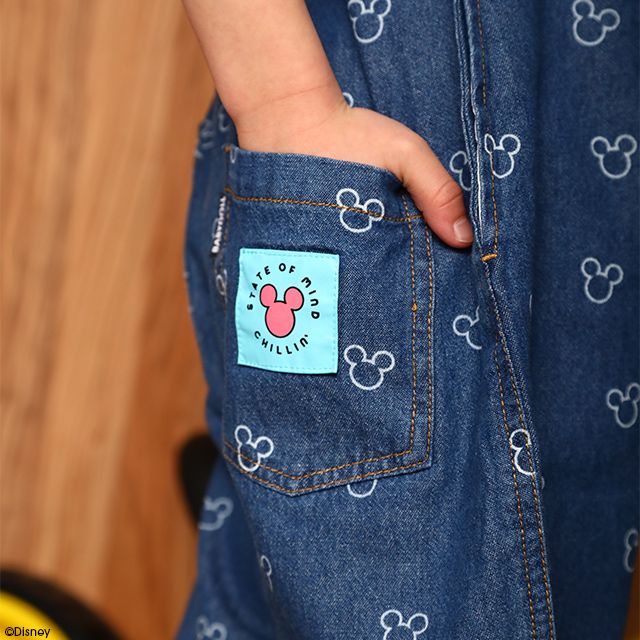 公式 ショップディズニー ベビードール ディズニー デニム サロペット 6546k