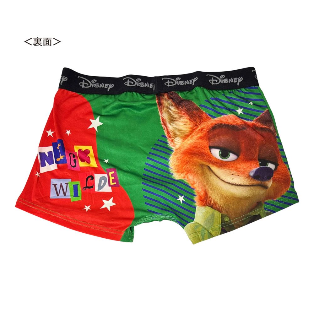 ディズニー ズートピア 転写ボクサーパンツ ニック