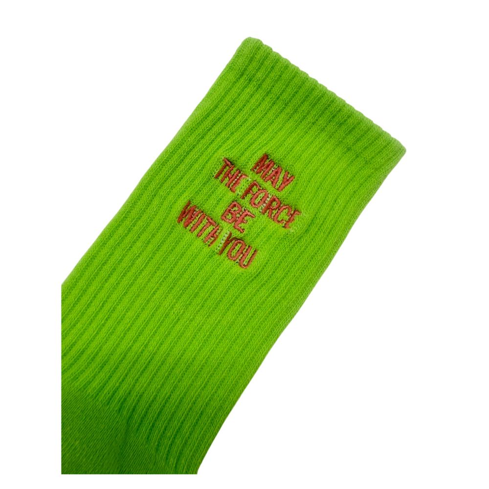 スター・ウォーズ 刺繍靴下 グリーン 23~25cm