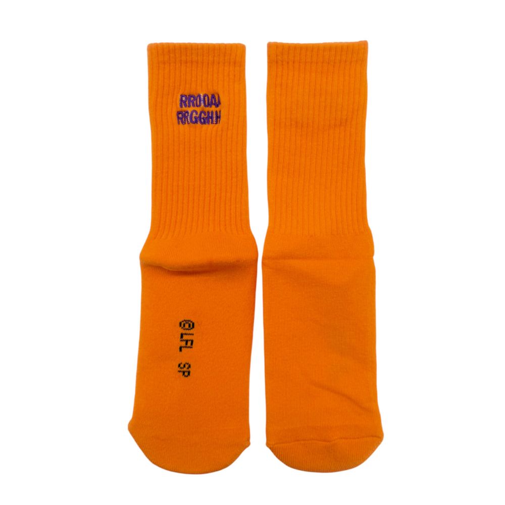 スター・ウォーズ 刺繍靴下 オレンジ 23~25cm