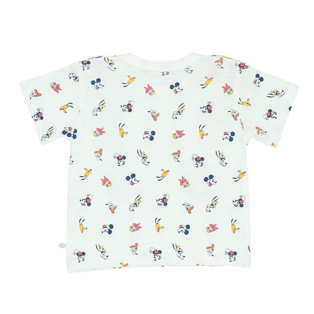 【ベビードール】ミッキー ギフトBOX付き 5点ギフトセット 6262B 【DY】 / ベビーサイズ 赤ちゃん 出産祝い 贈り物 プレゼント ベビー服 ベビー用品 半袖 Tシャツ ズボン モンキーパンツ スタイ クリップ 巾着 コーデセット