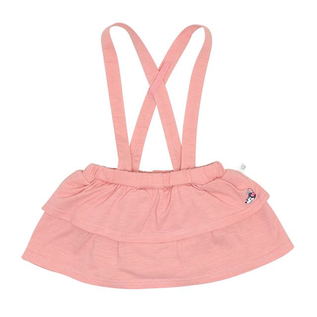 【ベビードール】ミニー ギフトBOX付き 5点ギフトセット 6263B 【DY】 / ベビーサイズ 赤ちゃん 出産祝い 贈り物 プレゼント ベビー服 ベビー用品 半袖 Tシャツ スカート スタイ クリップ 巾着 コーデセット