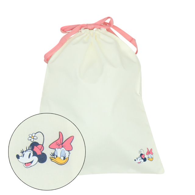 【ベビードール】ミニー ギフトBOX付き 5点ギフトセット 6263B 【DY】 / ベビーサイズ 赤ちゃん 出産祝い 贈り物 プレゼント ベビー服 ベビー用品 半袖 Tシャツ スカート スタイ クリップ 巾着 コーデセット