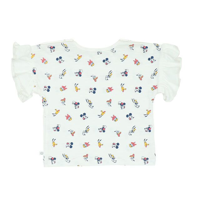 【ベビードール】ミニー ギフトBOX付き 5点ギフトセット 6263B 【DY】 / ベビーサイズ 赤ちゃん 出産祝い 贈り物 プレゼント ベビー服 ベビー用品 半袖 Tシャツ スカート スタイ クリップ 巾着 コーデセット