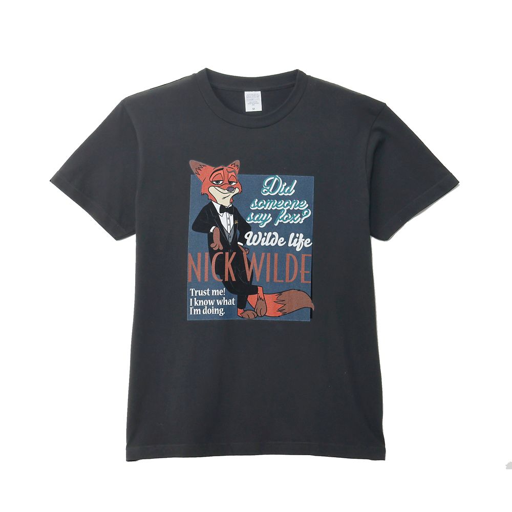 ディズニー ズートピア Tシャツ タキシードニック スクエア ポーズ