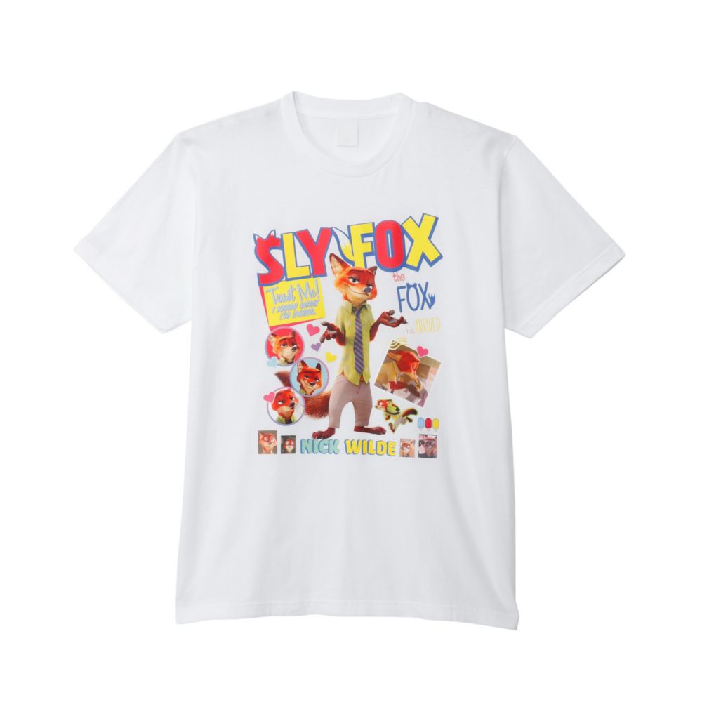 ディズニー ズートピア Tシャツ ニック・ワイルド マガジン