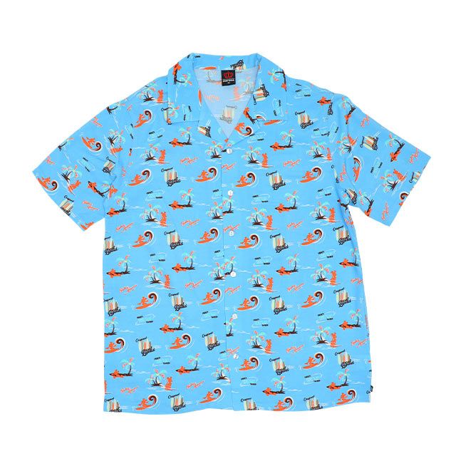 公式 ショップディズニー ベビードール 親子お揃い ディズニー Surf総柄シャツ 6566a