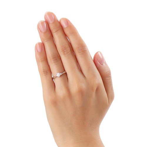 【ザ・キッス】 [受注生産] ベル エンゲージリング DI-60645044 / F / VS2 / EX (イエローサファイア) / プラチナ素材