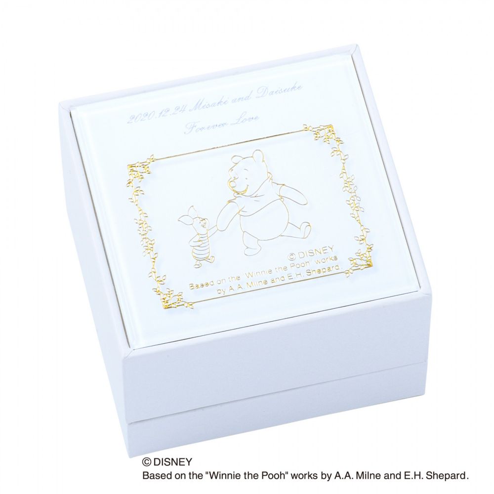 【ザ・キッス】 [受注生産] くまのプーさん エンゲージリング DI-63315001 / F / VS2 / EX / ゴールド素材